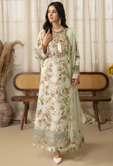 Senora By Humdum Unstitched 3 Piece Emb Printed Lawn Collection'2025-D-09