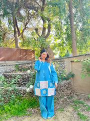 Urban Cut Stitched Co Ords Emb Cotton Eid Edit-C0267