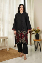 Dhaga Stitched 2 Piece Co Ords Summer Suit-Moon Shadow