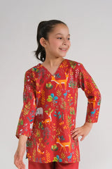 Dhaga Stitched 2 Piece Premium Cambric Kids Collection'2025-Jiggle