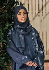 Abaya.Pk Grey Batek Abaya | Velora