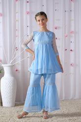 Sprinkles Stitched 2 Piece Formals Luxury Festive Kids Collection'2025-Haya 2pcs - Embroidered