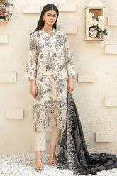 Shehrnaaz By Tawakkal Unstitched 3 Piece Emb Lawn Suit-D-2952