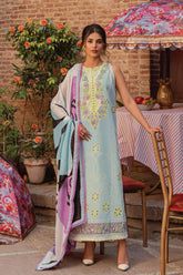 Tesoro Hemline by Mushq Unstitched 3 Piece Spring Summer Lawn Suit-HML-02-B