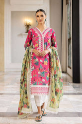 Tahra by Zainab Chottani Unstitchd 3 Piece Lawn Suit-ZTC-02-B