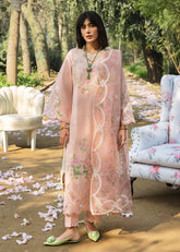 Floral Forest By Sardinia Unstitched 3 Piece Lawn Collection-Rosewood