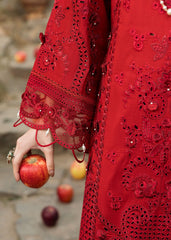 Floral Forest By Sardinia Unstitched 3 Piece Lawn Collection-Crimson Bloom