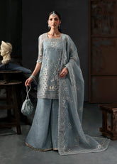 Tara By Sardinia Unstitched 3 Piece Wedding Collection-ZEPHYR
