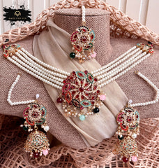 Made For Her-Elowen Choker Set - KAHD1070