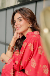 Meerak Stitched 2 Piece Summer Wine Drop 1 Collection'2026-MSL24-CO-11 (Komal Meer)