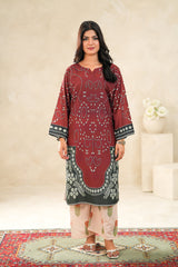 TBC Stitched 2 Piece Printed Summer Suit