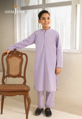 Ethnic Rtw By Asim Jofa Kids Stitched 2 Piece Suit-Ajbkt-06