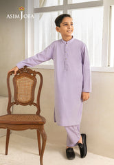 Ethnic Rtw By Asim Jofa Kids Stitched 2 Piece Suit-Ajbkt-06