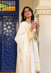 Asim Jofa Eid Signature Ajubf-01 Embroidered Jacquard 2 Pcs