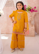 Modest 3 Piece Cotton Lawn Embroidered Suit