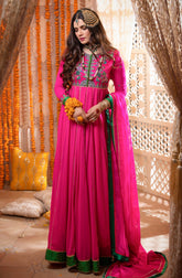 Kalidaar Frocks By Asma & Sidra Stitched Formals Suit-Maha Rani