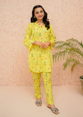 Summer Prints By Modest Kids Lawn Collection'2025-Yellow Lily