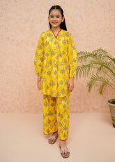 Summer Prints By Modest Kids Lawn Collection'2025-Sunflower