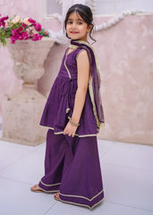 Titli By Modest Stitched 3 Piece Embroidered Maysuri Sharara