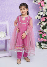 Modest Stitched 3 Piece Toddlers Formals Suit-Neena