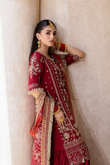 Zarposh Unstitched 3 Piece Formals Collection-ROSHAN