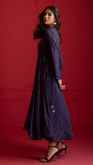 Eternal Classics By Najia Zia Stitched Winter Collection'2025-Berry