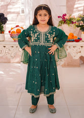 Modest Cotton Lawn Embroidered 3 Piece Suit
