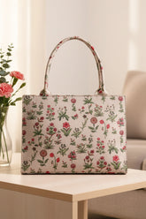 Fineur Canvas Tote Peach Blossom