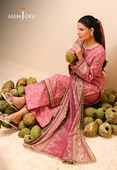 Rhapsody By Asim Jofa Unstitched 3 Piece Summer Suit Ajubu-28