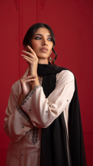 Signature By Najia Zia Stitched 2 Piece Winter Collection'2025-Ivory