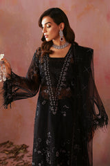 Tara By Sardinia Unstitched 3 Piece Wedding Collection-Ebony