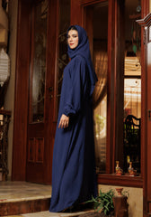 Abaya.Pk Blue Fancy Buttons