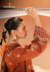 Rhapsody By Asim Jofa Unstitched 2 Piece Summer Suit Ajubu-16