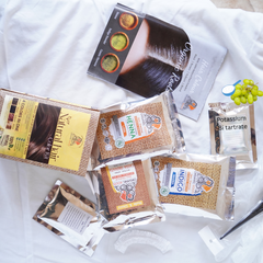 Organic Roots Natural Hair Color Kit | Trio Kit | For Blonde -Light Brown