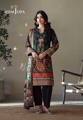 Asim Jofa Essential Pret Drop 8 Ajpb-168 Printed Arabic Lawn 3Pcs