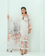 Amal Unstitched 3 Piece Printed Lawn Collection