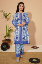 Shop the Swiss Lawn Digital Printed 2 Pc Suit, a stylish 2-piece lawn suit with vibrant prints