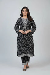 Madiha Gohar Stitched 2 Piece Emb Lawn Suit-Zehra