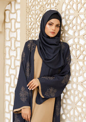 Hijabi.Pk Deep indigo Abaya