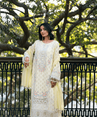 Baad-E-Naubahaar By Kaanthaa Unstitched 3 Piece Summer Suit-Basant Unstitched Embroidered Suit (3-Piece)