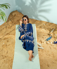 Monsoon By Kaanthaa Stitched 2 Piece Summer Suit-Storm Song