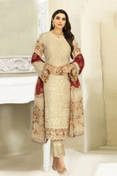 Nayab by Ramsha Unstitched 3 Piece Weightless Chiffon Vol-03 Suit-N-308
