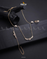 Sparrow Pendant Gold - Zeesy Jewellery