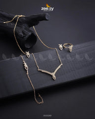 Siskin Pendant Gold - Zeesy Jewellery