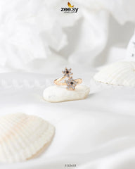 Orla Ring Golden Black 17 - Zeesy Jewellery