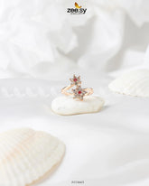 Orla Ring Fuchsia 17 - Zeesy Jewellery