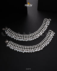 Tanzanite Anklet - Zeesy Jewellery