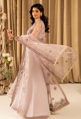 House Of Chiffon By Humdum Unstitched 3 Piece Luxury Formals Suit-D14
