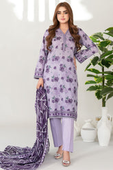 Mehza By Tawakkal Unstitched 3 Piece Rotary Lawn Vol-01 Suit-D-3235
