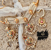 Made For Her-Hyderabadi Heritage Choker Set - WM1001